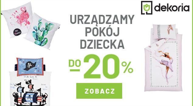 Urządzamy pokój dziecka – do 20% taniej!